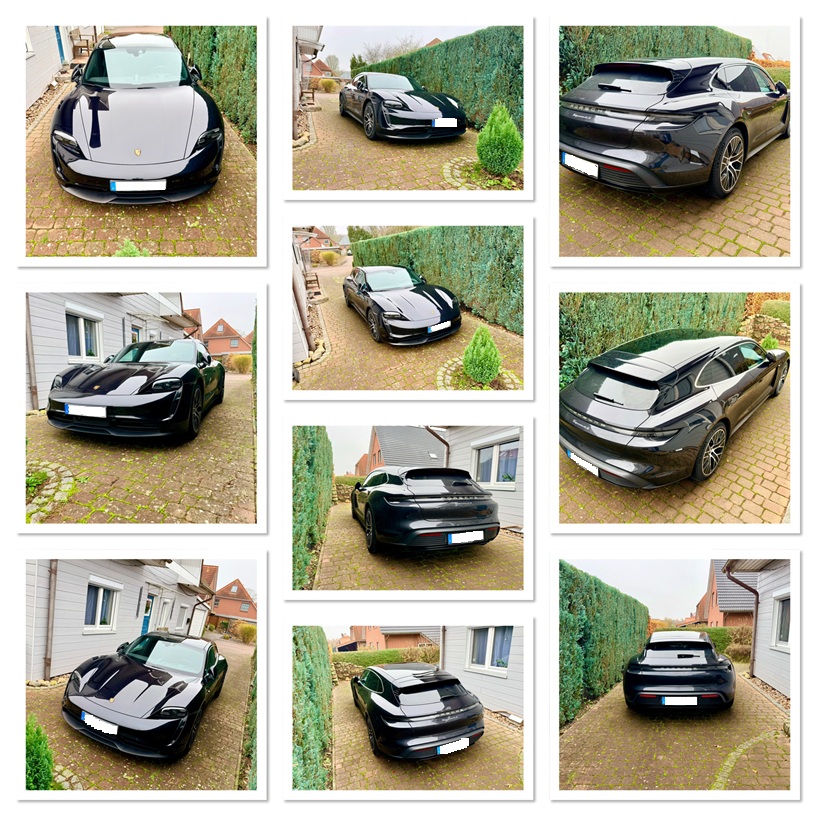 Porsche Taycan 4S Sport Turismo statt Smart #5 Brabus