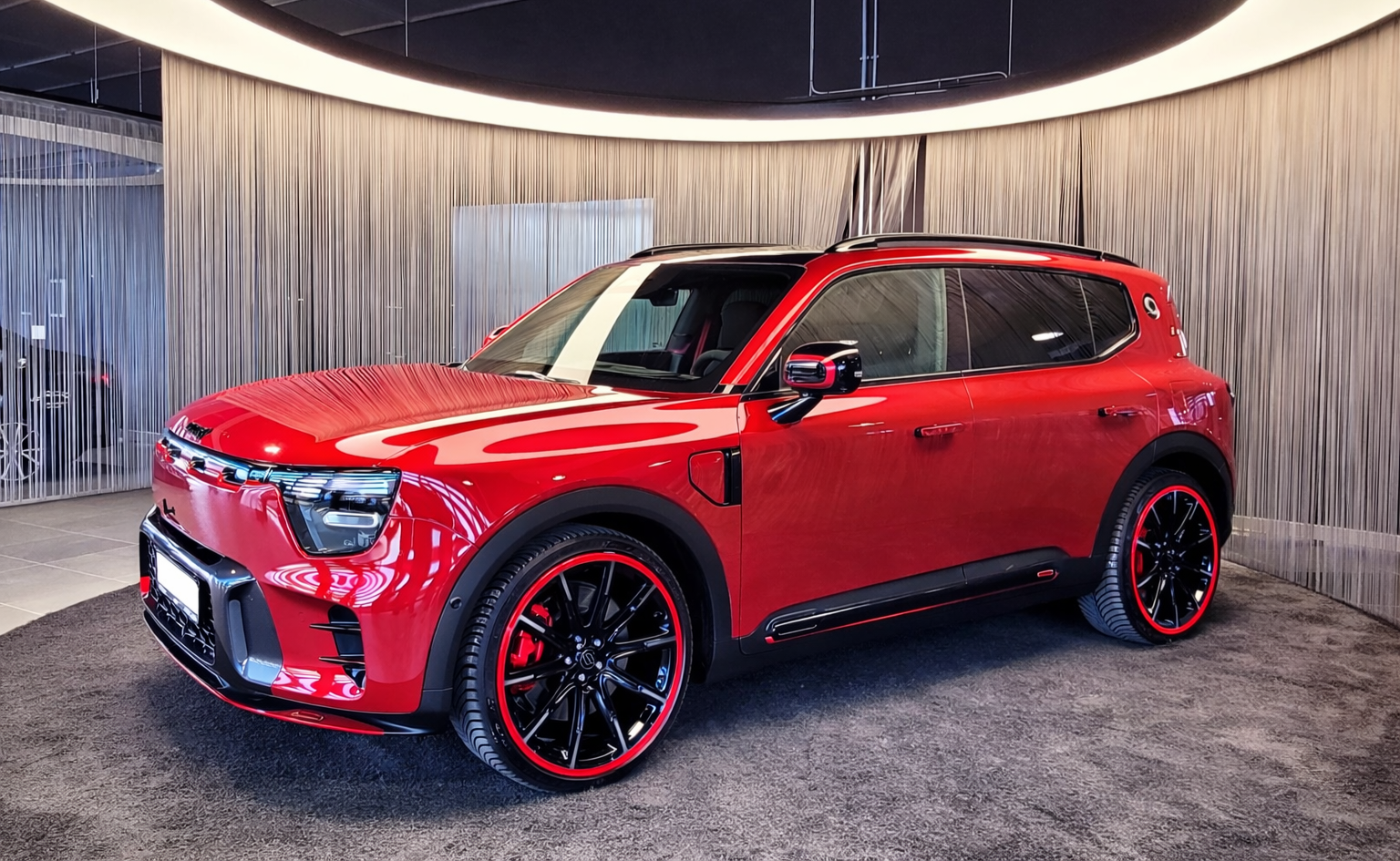 Felgenschutzringe und modifiziertes Stahlfahrwerk (Feder/Dämpfer/Drehstab)